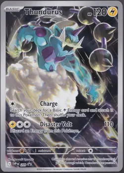 Thundurus 209 Sv: Scarlet & Violet Promo Cards Holo - Image 1