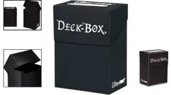 Ultra Pro Black 80 Card Deck Box - Durable & Secure Storage for Collectibles - Image 2