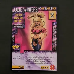 Wildstorms CCG Julie Winters The Maxx Rare Card Sam Keith Image Universe Comics - Image 1