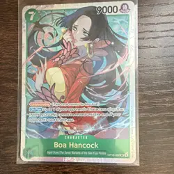 Bandai One Piece Card Game Boa Hancock Holo SR OP16-032 English - Image 1