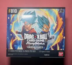 Dragon Ball Super Card Game: Fusion World Cross Force FB10 Booster Box - Sealed - Image 1