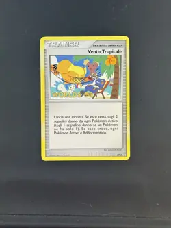 2008 Pokemon World Championships Promo Tropical Wind DP25 Italian Card LP - Image 1