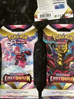6✖Pokemon TCG: Sword & Shield-Lost Origin Sleeved Booster Pack 820650850561 - Image 3