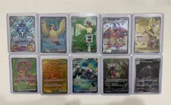 Pokemon TCG Raw 10 Card Lot Obsidian Flames Journey Together - Image 1