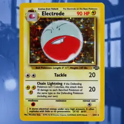Electrode Jungle Set Rare Holo Pokemon Card #2/64 ☆Moderately Played See Photos - Image 1