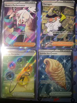 Pokemon Lot Of 4 Full Art Trainers NM Please See Pictures And Desc For Cards - Image 1