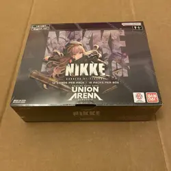 UNION ARENA CARD GAME GODDESS OF VICTORY: NIKKE ENGLISH BOOSTER BOX! UE14BT - Image 1