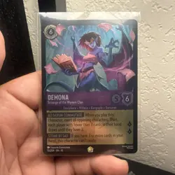 Disney Demona-Scourge of the Wyvern Clan Lorcana TCG Card 55/204 Legendary - Image 1