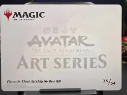 MTG!!! Avatar, The Last Airbender Art Card Phoenix Fleet Airship - Image 2