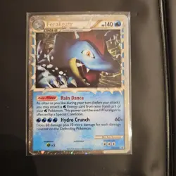 Pokemon Feraligatr TCG Black Star Promo Prime Holo Card HGSS07 - Image 1