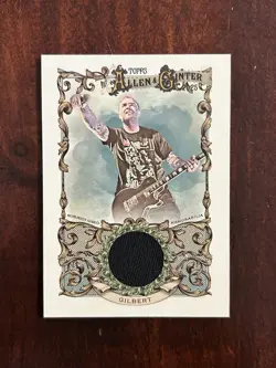 2025 Topps Allen & Ginter #AGR-CG Chad Gilbert Jersey Relic New Found Glory - Image 1