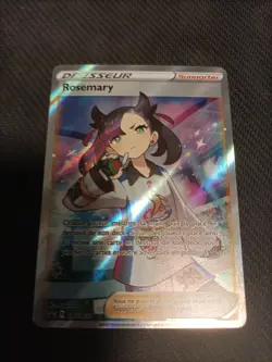 Carte Pokemon Rosemary Swsh121 Promo Epee Et Bouclier - Image 1
