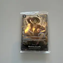 Monkey D Luffy P-075 (TS02) Promo - Sealed - One Piece card - Image 1