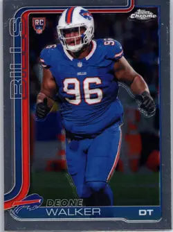 Deone Walker 2025 Topps Chrome #360 Rookie - Image 1