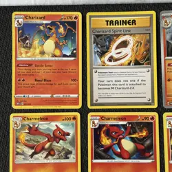 9x Pokemon TCG Charmander, Charmeleon, and Charizard Bundle (No dups) NM (B) - Image 2