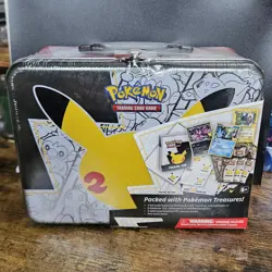 Pokemon Celebrations Collector Chest Tin 25th Anniversary Sealed Lunch Box New - Image 4