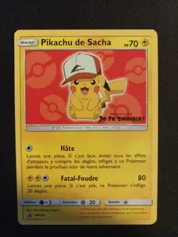 Carte Pokemon Pikachu Sm109 Promo Soleil Et Lune - Image 1