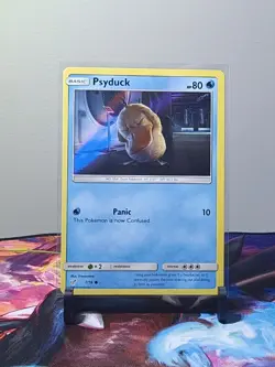 Psyduck 7/18 Detective Pikachu Pokemon Card - Image 1