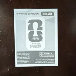 Panini FIFA World Cup 2026 Kylian Mbappe France FRA 20 Sticker Card RARE purple - Image 2