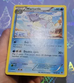 Wartortle 15/101 Plasma Blast Pokemon Card NM - Image 4