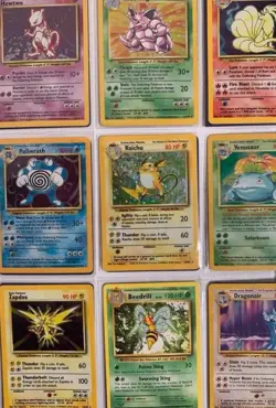 10 Vintage Pokemon Cards Lot WOTC 1999-2003 Random Pack + Chance 1st Edition - Image 2