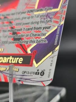 One Piece Card Game - Divine Departure - (Alt Art / Manga) - OP13-076 - English - Image 4