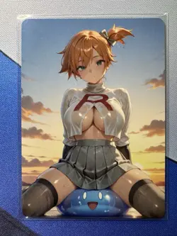 Misty Pokemon ACG Goddess Story Doujin Waifu Anime Custom Card - Image 1