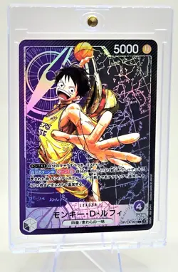 One Piece CCG Monkey.D.Luffy OP/LA-001 Leader Lakers Japanese - Image 2