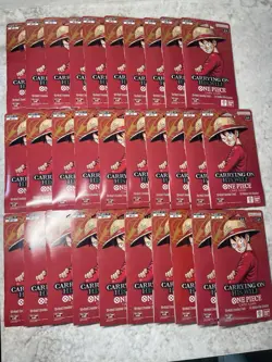 Lot of 30 Bandai One Piece Carrying On His Will Booster Packs - Image 1