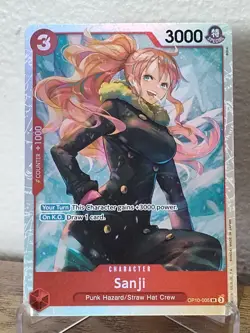 Sanji OP10-005 NM/LP Pack Fresh One Piece TCG Single - Image 1