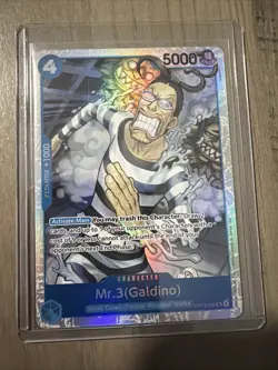 Mr. 3 (Galdino) SR OP16-056 the Time of Battle ENG One Piece Super Rare TCG - Image 1