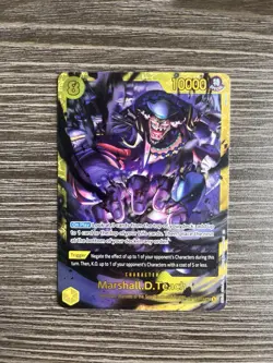 Marshall D. Teach SEC OP16-119 - The Time Of Battle - One Piece TCG - Image 1