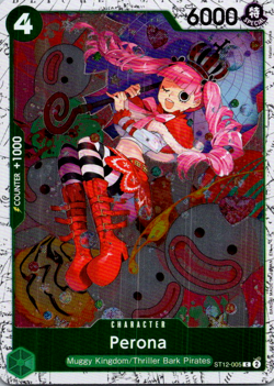 One Piece TCG Perona ST12-005 Foil NM English - Image 1