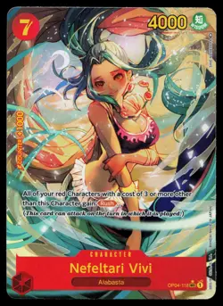 Kingdoms of Intrigue #OP04-118 Nefeltari Vivi (118) (Alternate Art) - Image 1