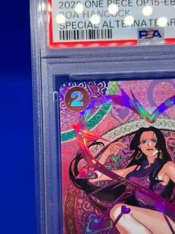 One Piece Adventure on Kami’s Island Boa Hancock OP12-014 SP Alt Art PSA 10 - Image 3