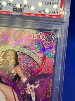 One Piece Adventure on Kami’s Island Boa Hancock OP12-014 SP Alt Art PSA 10 - Image 4