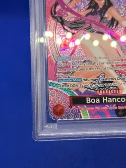 One Piece Adventure on Kami’s Island Boa Hancock OP12-014 SP Alt Art PSA 10 - Image 5