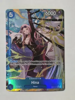 Hina (Alternate Art) EB03-025 Extra Booster: One Piece Heroines Edition Foil - Image 1