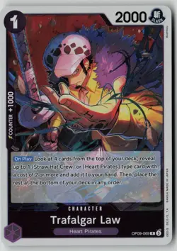 Trafalgar Law (Reprint) OP09-069 One Piece Premium Booster -The Best- Vol. 2 NM - Image 1