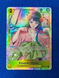 One Piece CCG - Kouzuki Hiyori OP06-106 - Image 1