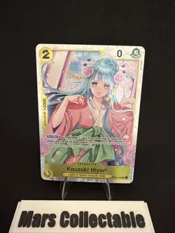 Kouzuki Hiyori OP06-106 Super Rare Wings of the Captain One Piece Near Mint - Image 1