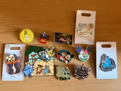 DISNEY PINS JOB LOT, Loungefly, tower of terror, Hollywood studios, Star Wars - Image 1