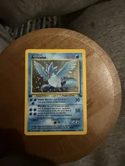 Articuno 2/62 Fossil 1st Edition Holo Rare Pokemon TCG Card - Image 5