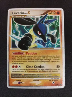 Carte Pokemon Lucario Niv X Dp12 Promo Diamant Et Perle - Image 1