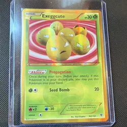 Pokemon Exeggcute Secret Rare Holo Plasma Blast 102/101 2013 English - Image 1