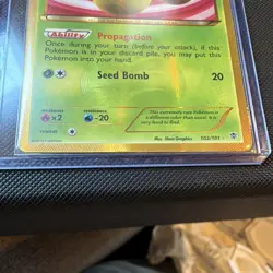 Pokemon Exeggcute Secret Rare Holo Plasma Blast 102/101 2013 English - Image 2
