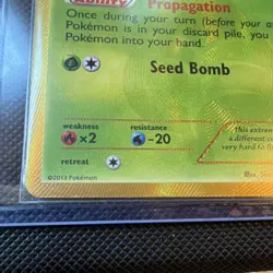 Pokemon Exeggcute Secret Rare Holo Plasma Blast 102/101 2013 English - Image 3