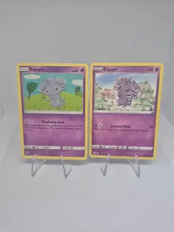 Espurr 59/147 And Espurr 060/163 Pokemon Card Lot B4 - Image 1