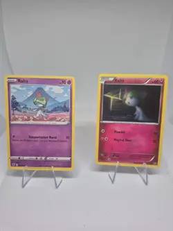 Ralts 060/189 And Ralts 52/98 Pokemon Cards Lot B4 - Image 1