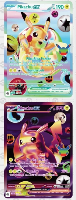 Pokemon TCG: 30th Celebration UPC PIKACHU MEP 107+MEP109 PROMO ONLY - (PRESALE ) - Image 1